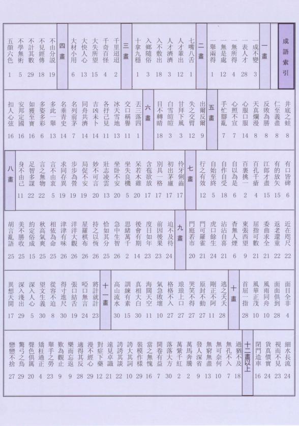硬筆成語習字帖(第二冊)