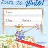 Learn to Write (Book 3)