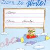 Learn to Write (Book 5)