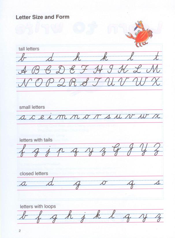 Learn to Write (Book 6)