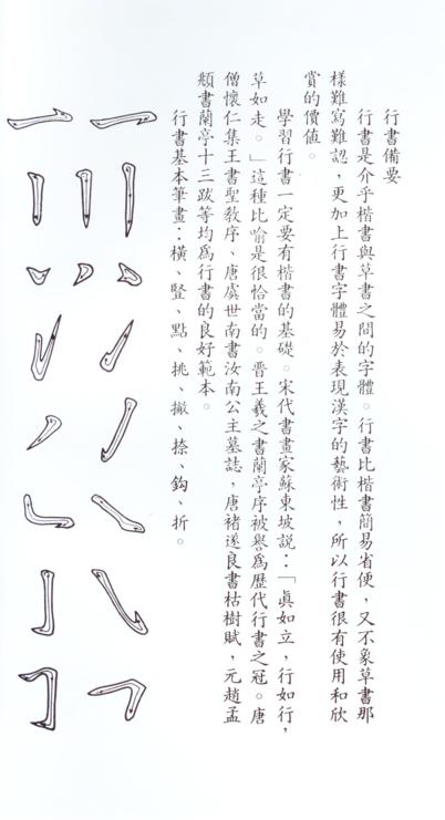 行書備要