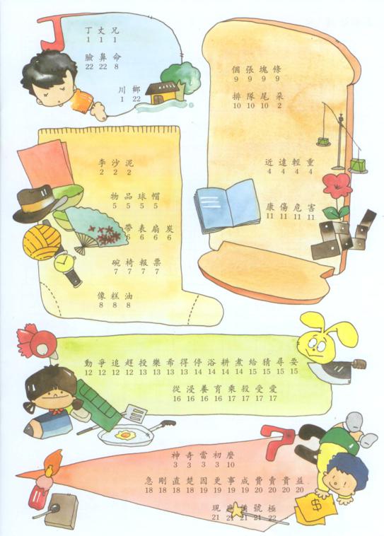 小學生益智寫字(二年級，下學期)