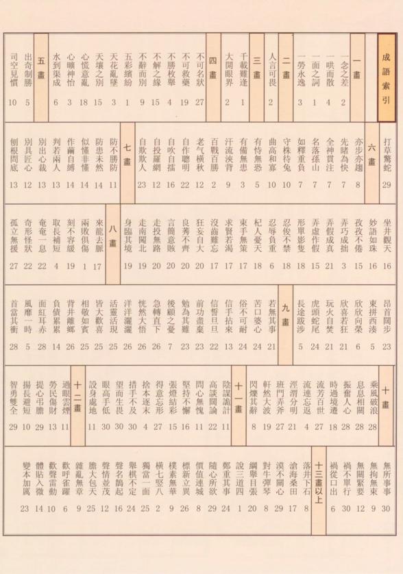 硬筆成語習字帖(第四冊)